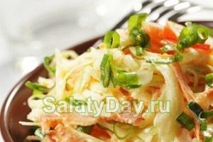 Салат из белокочанной капусты требования к качеству